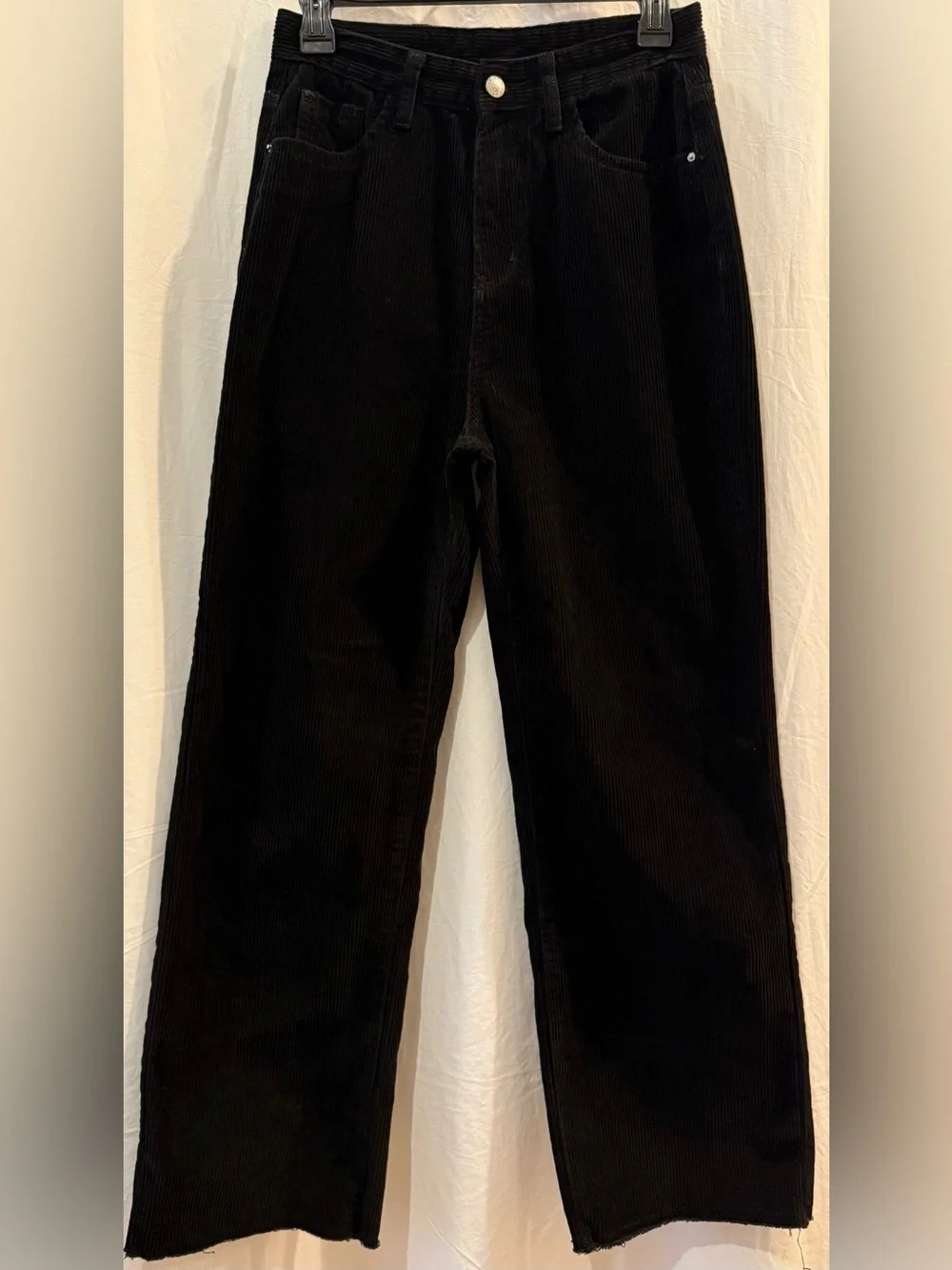 PRINCESS POLLY Wide-Leg Corduroy Pants
